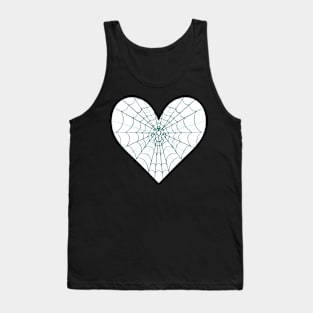 Spider Web Heart V13 Tank Top